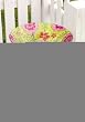 English Garden Glass Birdbath