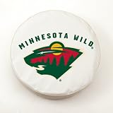NHL Minnesota Wild Tire Cover (White,Universal Small)