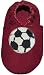 Tibet PLATEAU soft soled infant leather baby shoes SUEDE soccerball red