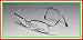 SILHOUETTE 6520 46-19-145 TITANIUM SILVER/BLUE RX EYEGLASSES/GLASSES/FRAME - womens/mens/unisex