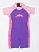 Bare Sprint Shorty Wetsuit for Toddlers and Kids - 2 - PURPLE