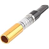 Partical charming Stone Reusable practical Clean Reduce Tar Smoke Cigarette Holder Golden Tobacco Filter