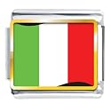 Italy Flag Travel & Italian Charms