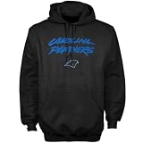 Carolina Panthers Black Critical Victory Hoody Sweatshirt