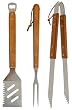 Mr Bar B Q 02295XNST 3-Piece Stainless Steel Tool Set