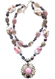 Barse Vermeil Multistone Necklace