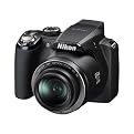 Nikon 12.1MP&nbsp;Super-Zoom Digital Camera - Black (P90)&nbsp;
