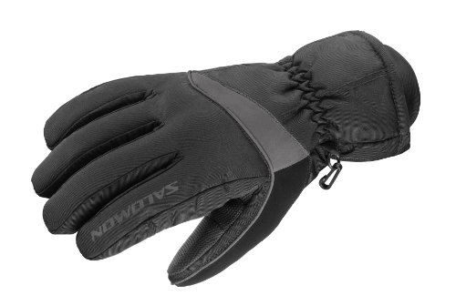 Salomon Herren Handschuh Karma GTX, Black/Autobahn, S, L11003000