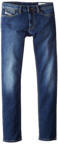 Diesel Boys 8-20 Shioner Dark Blue Stretch Denim Slim Fit Skinny Jean
