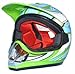 Youth Kids DOT Approved Motorcross ATV Dirt Bike Helmet Green Large