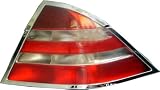 S-Class 2000-06 chrome tail lamp rims rings surrounds cover