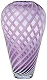 Evolution by Waterford Urban Safari 15-Inch Striped Vase