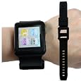 Silicone Wrist Watch Band Strap Case for iPod Nano 6th Gen Mp3 Player