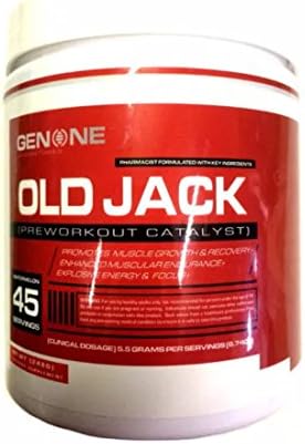 Genone Old Jack Pre Workout 45 Servings with 1, 3
