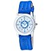 Scout - 280306001 - Montre Enfant - Gar�on - Quartz analogique - Bracelet Cuir Bleu - Boitier Acier