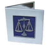 Scales of Justice Double Mirror Compact by 
