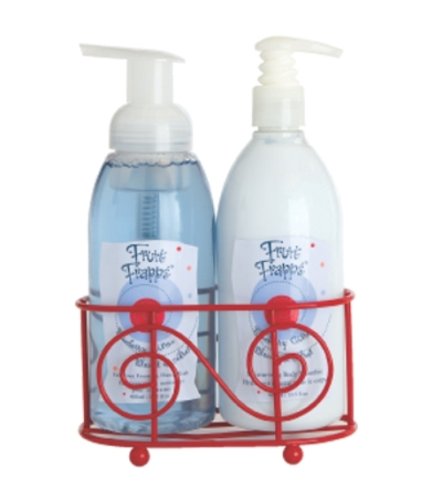 Fruit Frappe By Upper Canada Two-bottle Caddy Gift Set With Blueberry Citron Hand Wash And... by Fruit Frappe Upper Canada