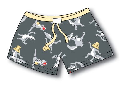 Howl of a Night Womens Boxer Sleep Lounge