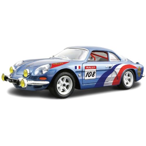 Bburago 2011 Bijoux 1:24 Scale Blue Alpine Renault A110 1600S