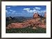 Submarine Rock, Sedona Canyon, Arizona Framed Art Poster Print by Bob Burch, 29x21