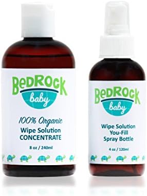 Organic Baby Wipe Solution Concentrate (8 oz)