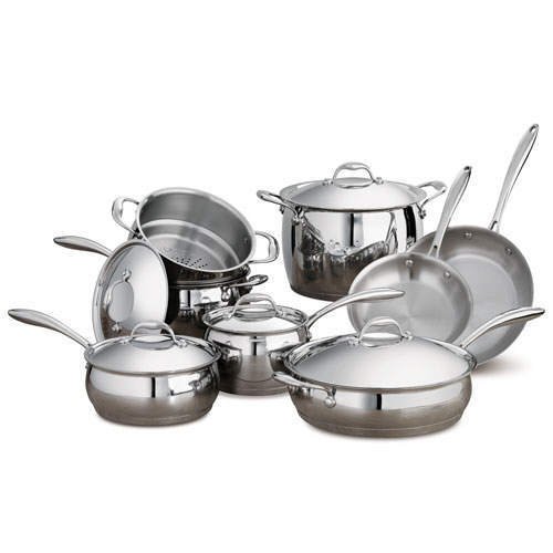 Member's Mark 13 pc. Stainless Steel Cookware Set product image