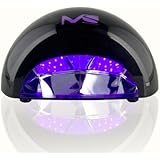 MelodySusie 2013 Upgraded 12W Violetili LED Light Lamp Portable Both Professional & Home Use LED Gel Polish Nail Dryer Manicure Machine for Harmony Gelish Soak Off Series, Harmony Gelish Mini Series, OPI Gelcolor Nail Polish, Orly Gel FX, Red Carpet Led Gel Polish, Gelicious GEL Nail Polish, CND Shellac Gel Nail Polish, Any LED GEL Polish etc + MelodySusie Nail Nipper