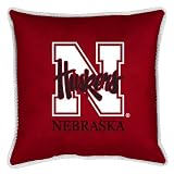 Nebraska Cornhuskers Sideline Pillow (18x18) NCAA