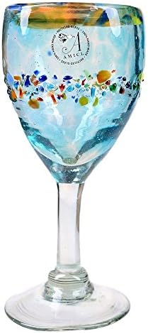 Global Amici Del Sol Glass Goblets - Set of 4