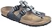 Birkenstock thong Sparta from Leather in Black with a regular insole