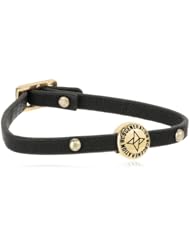 BCBGeneration Black and Gold Star Bracelet, 8"