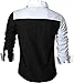 jeansian Men's Slim Fit Long Sleeves Casual Shirts