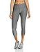 Nike Women's Legend 2.0 Tight Poly Capri, Charcoal Heather/Black LG X 19