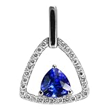 Tanzanite Pendant with Diamonds (New Arrival)