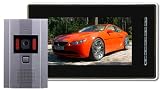 Video Door Phone Intercom System 7LCD Color Screen Monitor, Digital Photo Frame & Night Vision CCD Camera