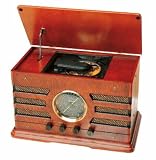  : Crosley CR19CD-PA Metro Radio, AM/FM with CD Player - Paprika Finish
