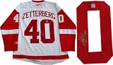 Henrik Zetterberg Autographed Detroit Red Wings Jersey