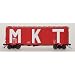 Intermountain Railway 45421 HO 40' Boxcar MKT Rd#5593