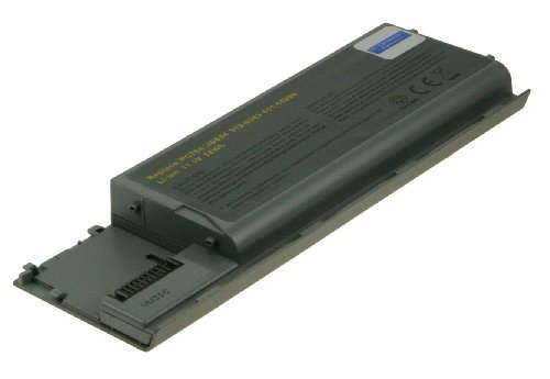 2-Power Compatible Dell Latitude D620 Laptop Battery Pack - 11.1v/4400mAh (Replaces original part number 451-10422)