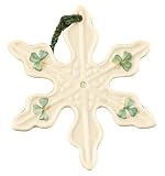 Belleek Snowflake Ornament