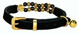 Hamilton Suede Cat Collar with Beads