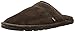 Lamo Men's Scuff Slipper - Suede Shoe, Black