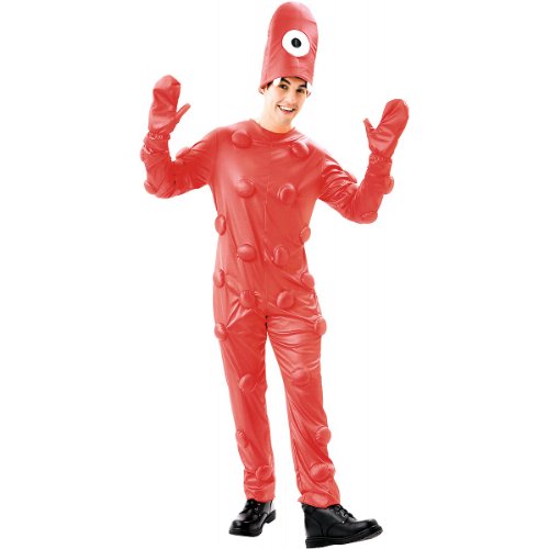 Paper Magic Yo Gabba Gabba Muno Deluxe Costume, Red, Small