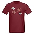 I've Lost An Electron Dark Red T-Shirt Geek Dark T-Shirt by CafePress