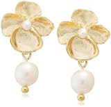[レイビームス] Ray BEAMS CLEF CLE / あこや フラワーピアス 61421666068 アコヤ
