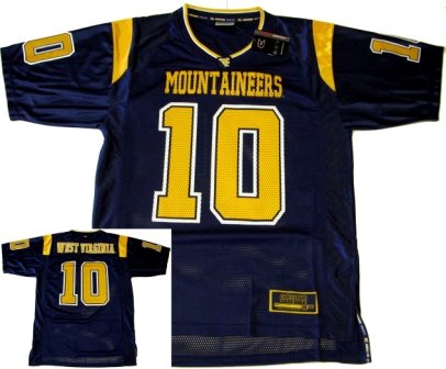 Buy West Virginia Mountaineers NCAA Rivalry Football Jersey by Colosseum