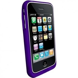 mophie juice pack air case and battery for iPhone 3G, 3G S (Purple)