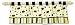 Trend Lab Sage/Brown Giggles Window Valance