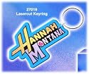 Hannah Montana Lasercut Logo Keyring Style #27019