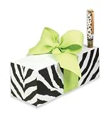 Lady Jayne Ltd. List Block, Safari-style Zebra Stripes With Matching Pen (Pack of 2)